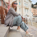 Slip on avorio da donna