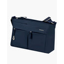 Horiz. shoulder bag+flap