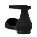 Ballerina a punta c/cinturino