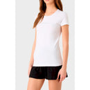 Armani t-shirt scritta brillantini
