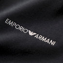 Armani felpa cappuccio cropped
