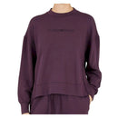 Armani felpa loose in viscosa