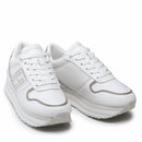 Mesh flatform sneaker