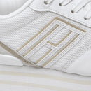 Mesh flatform sneaker