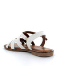 Donna elodie sandalo flat in pelle