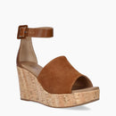 Sandalo zeppa in sughero