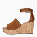 Sandalo zeppa in sughero