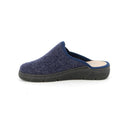 Ciabatta comfort in feltro di vera lana