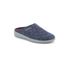 Ciabatta basic da donna in feltro di vera lana