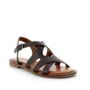 Donna elodie sandalo flat in pelle