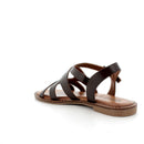 Donna elodie sandalo flat in pelle