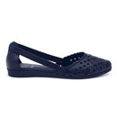 Ballerina traforata in pelle