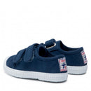 Scarpa in cotone doppio velcro