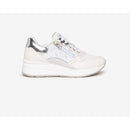 Sneakers donna in pelle e camoscio