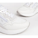 Sneakers donna in pelle e camoscio