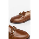 Mocassini donna in pelle