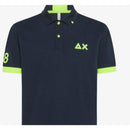Sun68 polo logo fluo