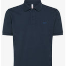 Sun68 polo under collar flower