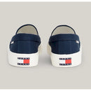 Sneakers in tela senza allacciatura