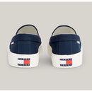 Sneakers in tela senza allacciatura