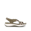 Clarks essentials sandalo donna oliva