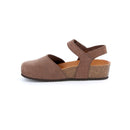 Sandalo lect con punta chiusura e chiusura con strappo