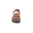 Sandalo lect con punta chiusura e chiusura con strappo
