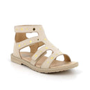 Sandali in pelle da bambina bianco