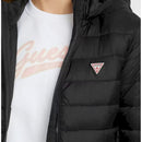 Guess giacca piumino con cappuccio in nylon