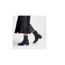 Tronchetto in pelle con tacco