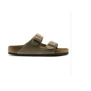 Arizona taupe, suede leather