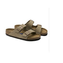 Arizona taupe, suede leather