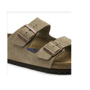 Arizona taupe, suede leather