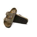 Arizona taupe, suede leather