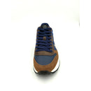Sneaker mid top tom 2.0 in nylon e suede navy blue