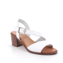 Sandali con tacco da donna  con fibbia