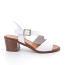 Sandali con tacco da donna con fibbia