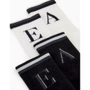 Emporio armani pack 2 calze in spugna logo ea