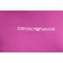 Armani maglia viscosa morbida scritta piccola brillantini