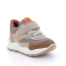 Sneakers da bambina rosa con strap