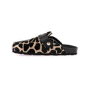 Ciabatta punta chiusa invernale animalier | sara