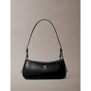 Calvin klein borsa da spalla con elementi metallici con logo monogramma