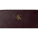 Calvin klein borsa da spalla con elementi metallici con logo monogramma