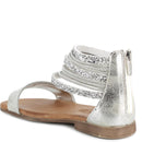 Sandalo da bambina argento