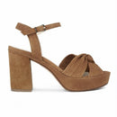 Sandalo plateau camosc