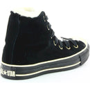 Converse all star hi vintage leather 1t301 uomo scarpe nero