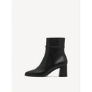 Stivaletto in pelle con cinturino