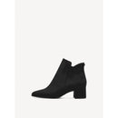 Stivaletto in camoscio con tacco