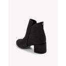 Stivaletto in camoscio con tacco