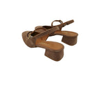 Chanel in camoscio t.4 f.cuoio